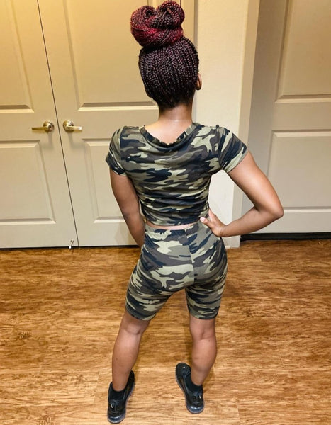 Two Piece Camouflage Set